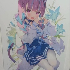 ホロライブ　hololive 引退　バーチャル Vtuberタペストリー　飾り　4点セット　アニメグッズ　ポスター　ボード　1番くじ　BANDAI namcoの画像