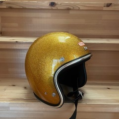 TT&CO ギンギラセブンティーン M/L
  ヘルメット　GOLD 　の画像