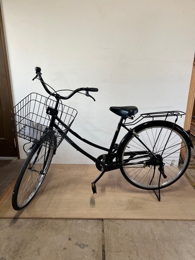 名古屋市内配達無料26インチシングルギア変則無し黒走行少ない 名古屋市内配達無料26インチシングルギア変則無し