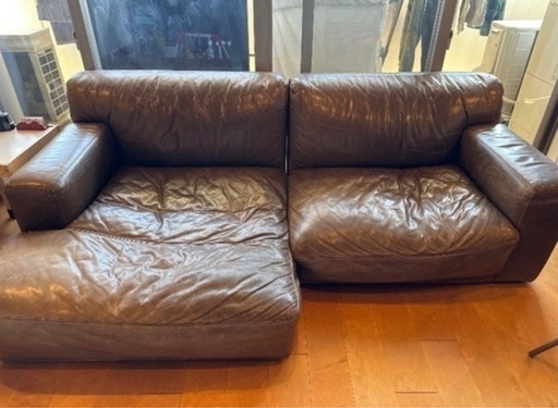 本革ソファ