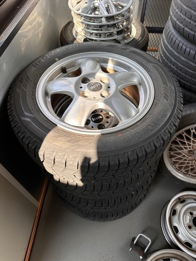 値下げmini ホイール　スタッドレスセット