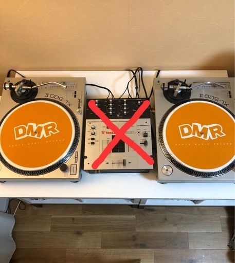 DJターンテーブルgemini XL-500Ⅱ 2台セット ダイレクトドライブ