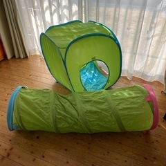 IKEA BUSA ブーサ　テント プレイトンネル セットの画像