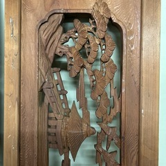 欄間　２枚の画像
