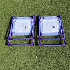 子供用折りたたみアウトドアチェア2脚セット　　の画像