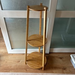 取りに来てくださる方無料でお渡しします　　丸い棚　