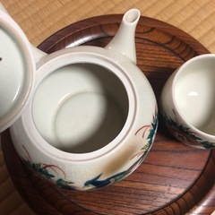 急須、湯呑みの画像