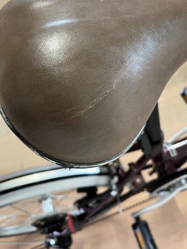 名古屋市内配達無料20インチ折りたたみ自転車アルミフレーム7段変速