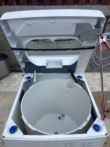 送料・設置込み可　洗濯機　6kg NITORI 2021年　【分解クリーニング済み】