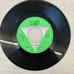 ☆値下げ☆　K2502-217 配送不可 VAP レコード 1986 OmegaTribe Super Chance /Navigator キズ汚れ有りの画像