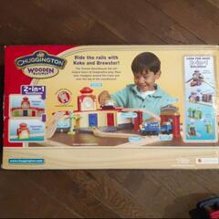 チャギントン Chuggington 木製トレインレールセットの画像