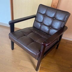 取引中　洋風レトロ風 木製チェアーの画像