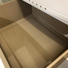stp-3060　プラチェスト　4段　ホワイト×ブラウン　プラスチック収納　チェスト　白×茶　収納ボックス　衣装ケース　収納ケース　チェスト　衣類ケース　収納　引出　衣類収納　押入収納　ストッカー　クローゼット　小物入れ　たんす　タンス　箪笥の画像