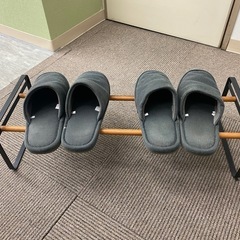 シューズラック　靴置き　スリッパ置きの画像