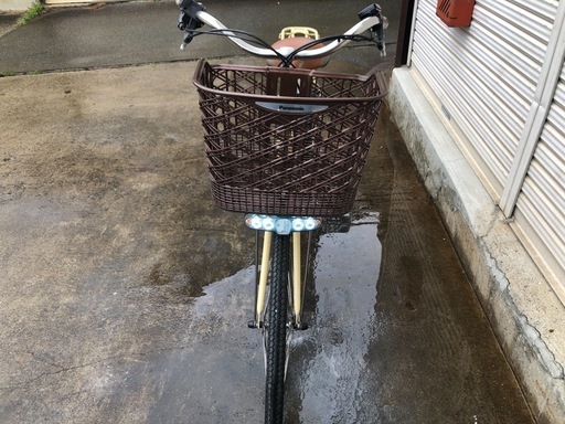 618 パナソニック新機種電動アシスト自転車viviFDDX26インチアイボリー