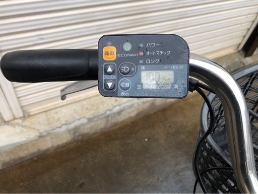 619  パナソニック新機種電動アシスト自転車vivi DX26インチグレーボディー