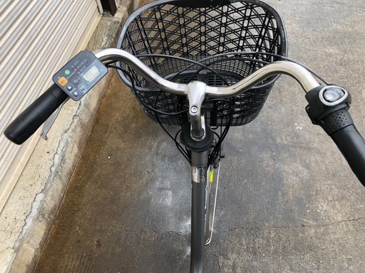 619  パナソニック新機種電動アシスト自転車vivi DX26インチグレーボディー