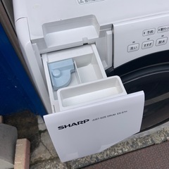 2023年製　シャープ　ドラム式洗濯機　洗濯7.0kg乾燥/3.5kg ES-S7H-WLの画像