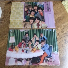 なにわ男子 長尾謙杜 うちわセット　アイドル　新品未使用の画像