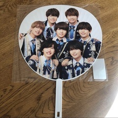 なにわ男子 長尾謙杜 うちわセット　アイドル　新品未使用の画像
