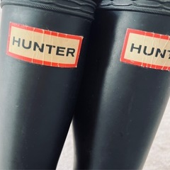 梅雨に活躍！Hunter ハンター　キッズレインブーツの画像