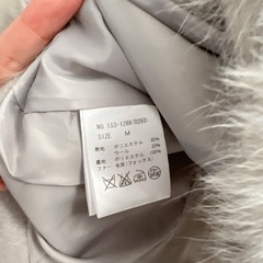 セシルマクビー CECIL Mc BEE フォックスファー ポンチョ コートの画像