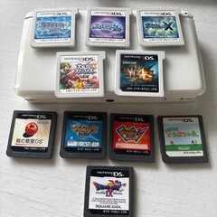 3DSと各種カセットの画像