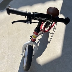 キッズバイク レッド CHIBICLE12 チビクルの画像