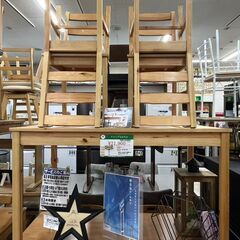 ダイニング5点セット　中古品