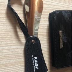名刺入れ+携帯用靴ベラ　本日まで！の画像