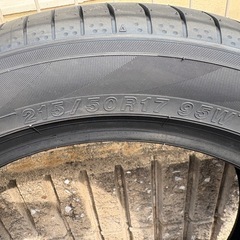 【新品未使用4本セット】17インチYOKOHAMAタイヤの画像