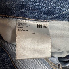 UNIQLOデニム　26(66cm)の画像