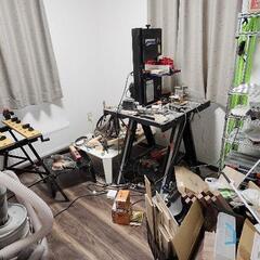 「決定しました」端材、木材、工具、ラック等不用品一部屋引取り