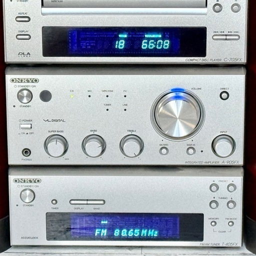 ONKYO「INTEC 205シリーズ」セパレートコンポセット (maro) 共和