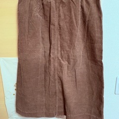 UNIQLO茶色スカート L sizeの画像
