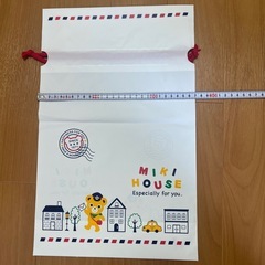 【新品】ミキハウスラッピング袋の画像