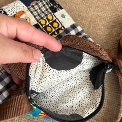 ハンドメイドパッチワークサコッシュの画像