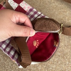 ハンドメイドパッチワークサコッシュの画像