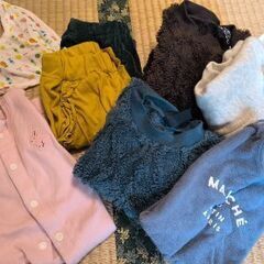 80サイズ　冬用ベビー服　ぜんぶ差し上げます