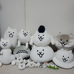にゃんこ大戦争 大小各種ぬいぐるみ(プライズ品)まとめ売り