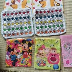 キャラクター　ディズニー　ラスカル　いないいないばあ　ハンカチ　巾着の画像