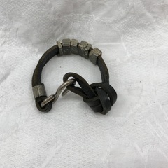 ☆ドリーム2号館☆★お値下げしました★ DIESEL/バングル/レザー/BLK/ロゴの画像