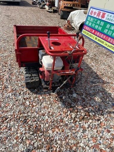 ノザワ クローラカート CP120DC 手動 ダンプ 運搬車 最大積載量400kg ホンダエンジンGX140 5馬力 アグリライフサポー ノザワ クローラカート CP120DC 手動 ダンプ 運搬車 最大積載量400kg