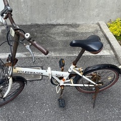 ※取引済み　折りたたみ自転車　変速付きの画像