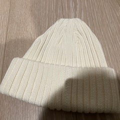 BEN DAVIS ニット帽　白の画像