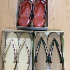 草履、下駄差し上げます。の画像