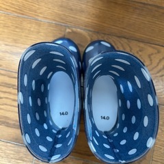 値下げしました！【新品】長ぐつ　14cmの画像
