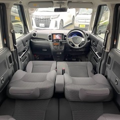 Bluetoothナビ付き☆26年式フル装備車‼️月々9千円〜分割払い可❗️ 車検2年付き！【名義変更代込み】大人気☆スズキ スペーシアカスタム☆ レーダーブレーキサポート搭載☆Bluetoothナビ付き☆走行中DVD見れます☆ETC付き☆便利なバックカメラ付き☆電動スライドドア☆ドラレコ☆スマートキー☆フルオートエアコン☆純正アルミ☆事故修復歴無し☆そのまま乗って帰れます‼️の画像