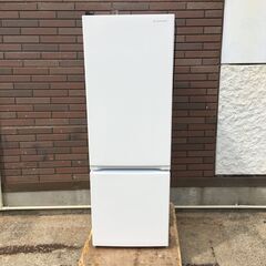 JMR0697Y 2ドア冷蔵庫 ワールプールジャパン（ヤマダ電機） YRZ-F17H1 2020年製 ・外寸 　幅：約48cm 高さ：約136.9cm 奥行：約60cm中古品【取りに来られる方限定】 　