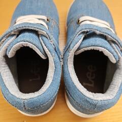 Lee　リー　17センチ　デニムシューズの画像